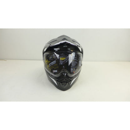 ScorpionEXO Exo-AT960 Helmet - Topographic Black/White - Large OPEN BOX [MPN: 96-1025]_2571441