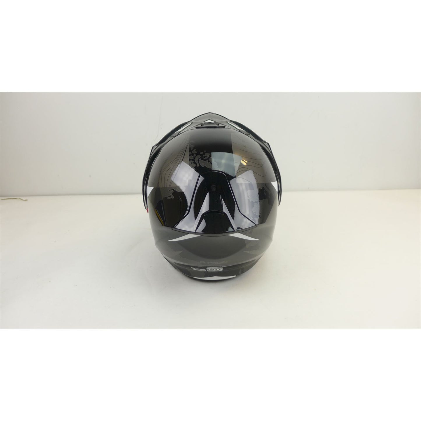 ScorpionEXO Exo-AT960 Helmet - Topographic Black/White - Large OPEN BOX [MPN: 96-1025]_2571442