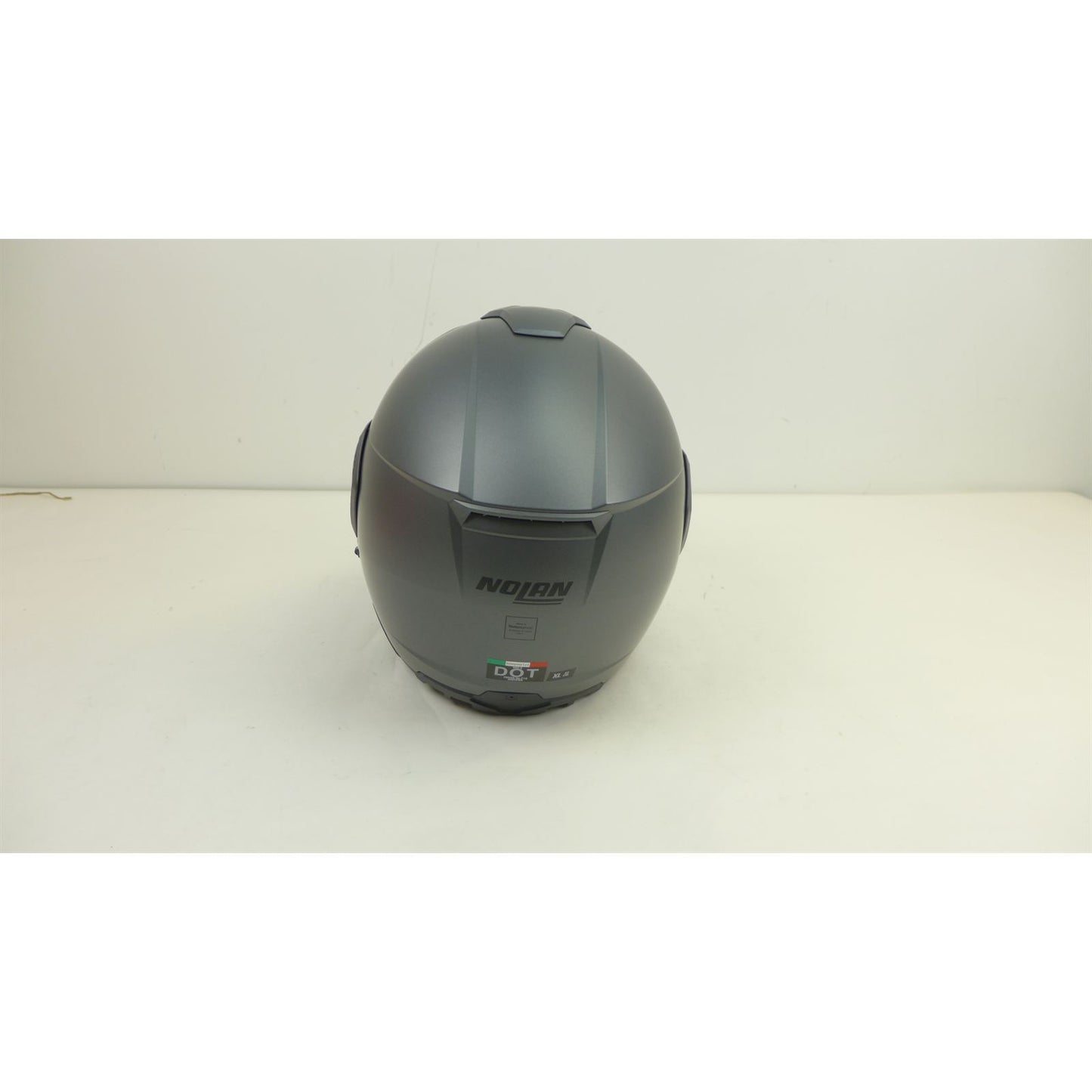 Nolan Helmets N90-3 Solid Helmet Flat Vulcan Grey, XL OPEN BOX [MPN: N935270330026]_2571439