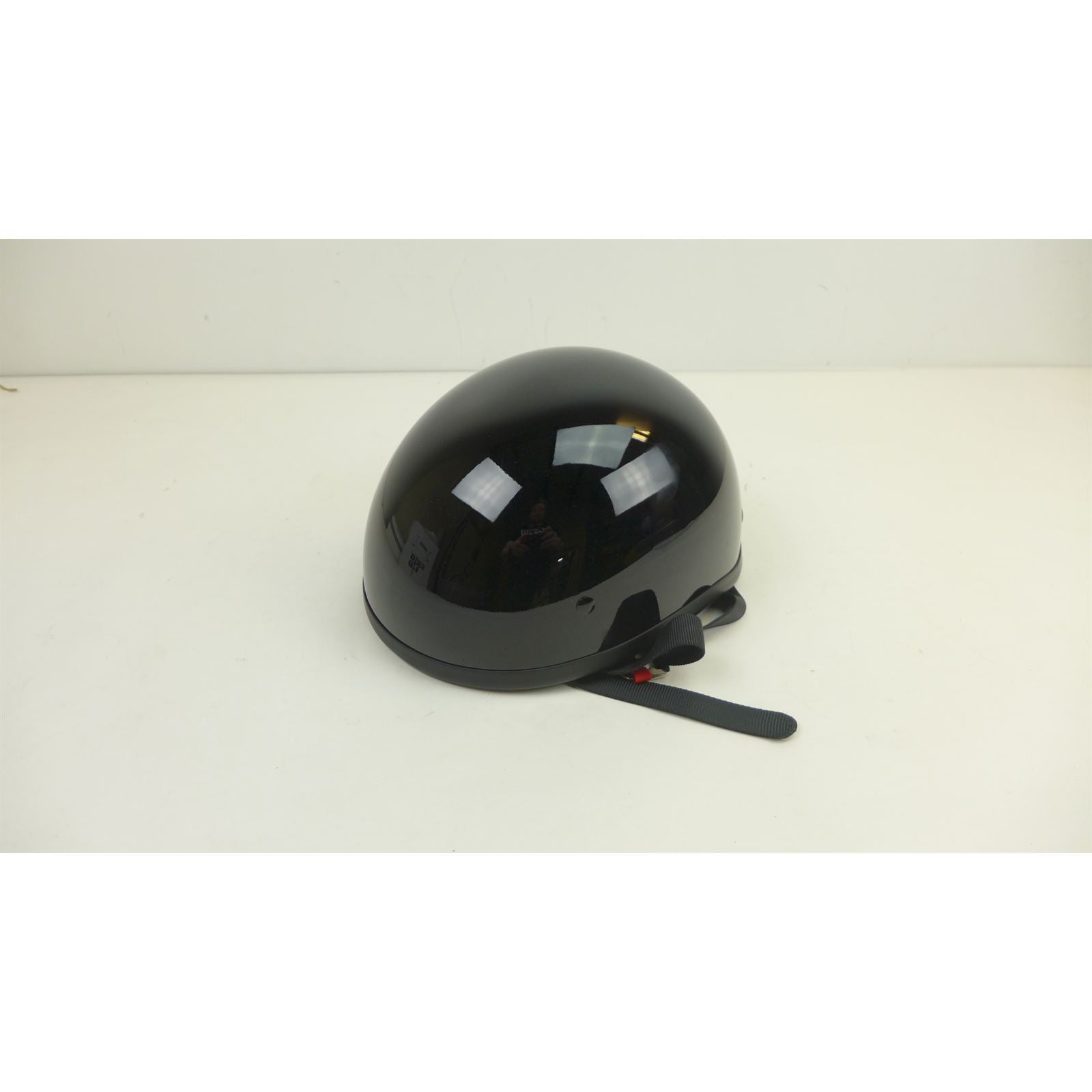 Biker's Choice Skid Lid Original Helmet - Black - Large OPEN BOX [MPN: U-70 BLK LG]_2571432