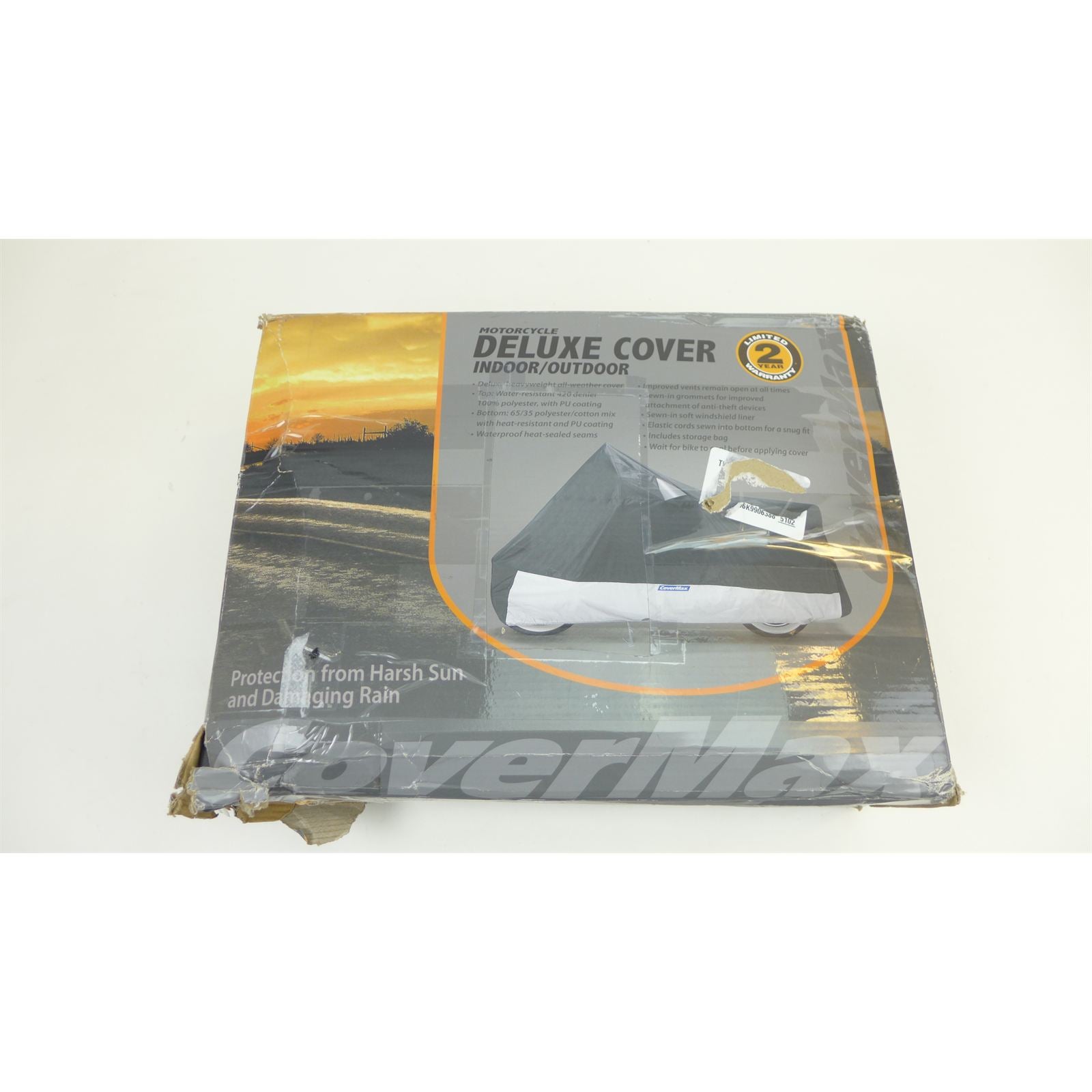 BikeMaster Deluxe Motorcycle Covers - XL OPEN BOX ***missing D rings [MPN: CMD-150]_2571428