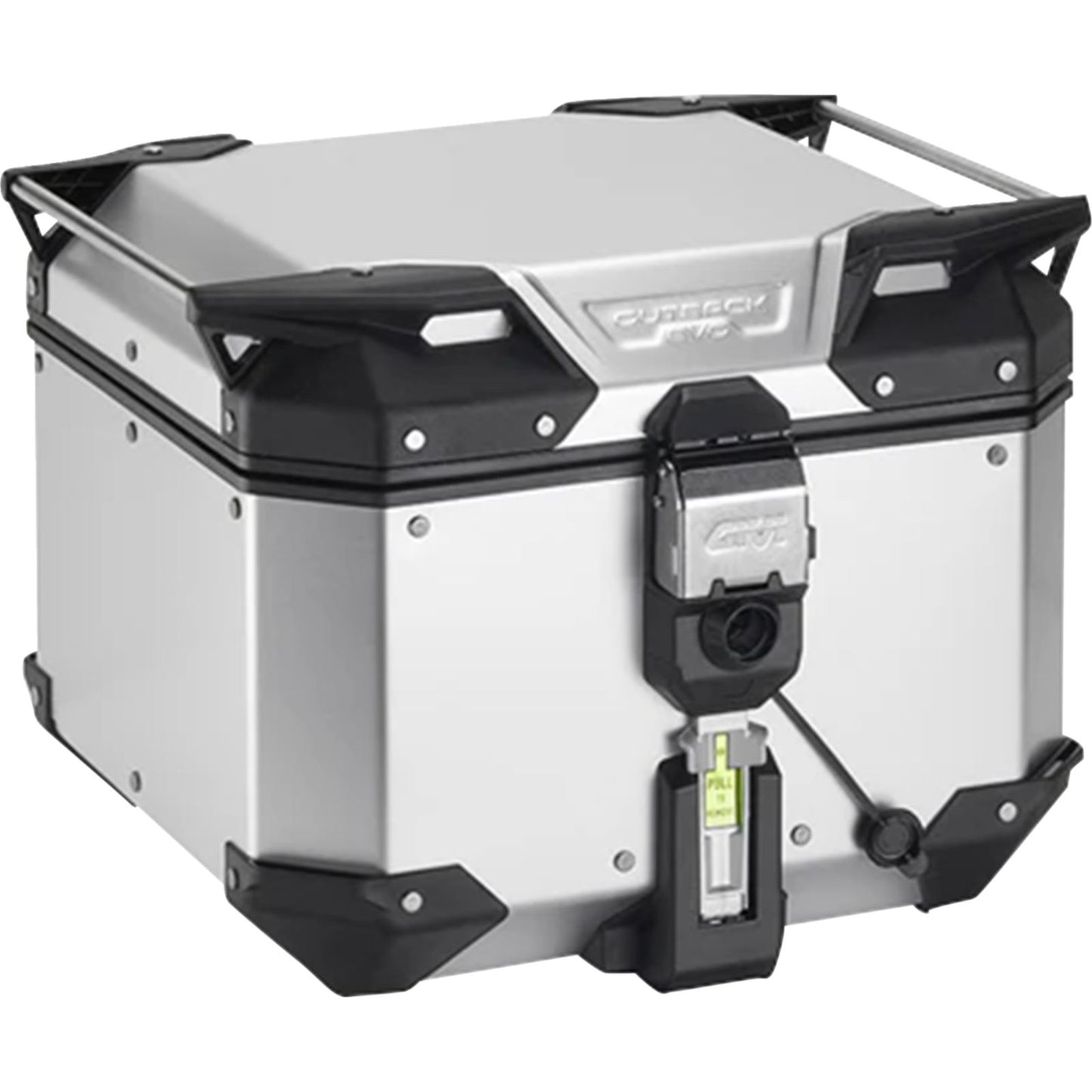 Givi Outback Evo Top Case - 42/Liter - Anodized Silver [MPN: OBKEV42AA]_2572520
