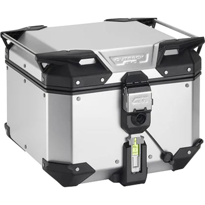 Givi Outback Evo Top Case - 42/Liter - Anodized Silver [MPN: OBKEV42AA]_2572520