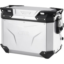 Givi Outback Evo Side Case - Right - 44/Liter - Silver Anodized [MPN: OBKEV44AAR]_2572561