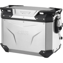 Givi Outback Evo Side Case - Left - 44/Liter - Silver [MPN: OBKEV44AL]_2573632