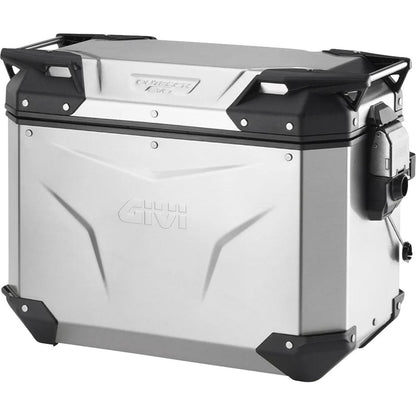 Givi Outback Evo Side Case - Right - 44/Liter - Silver [MPN: OBKEV44AR]_2573637