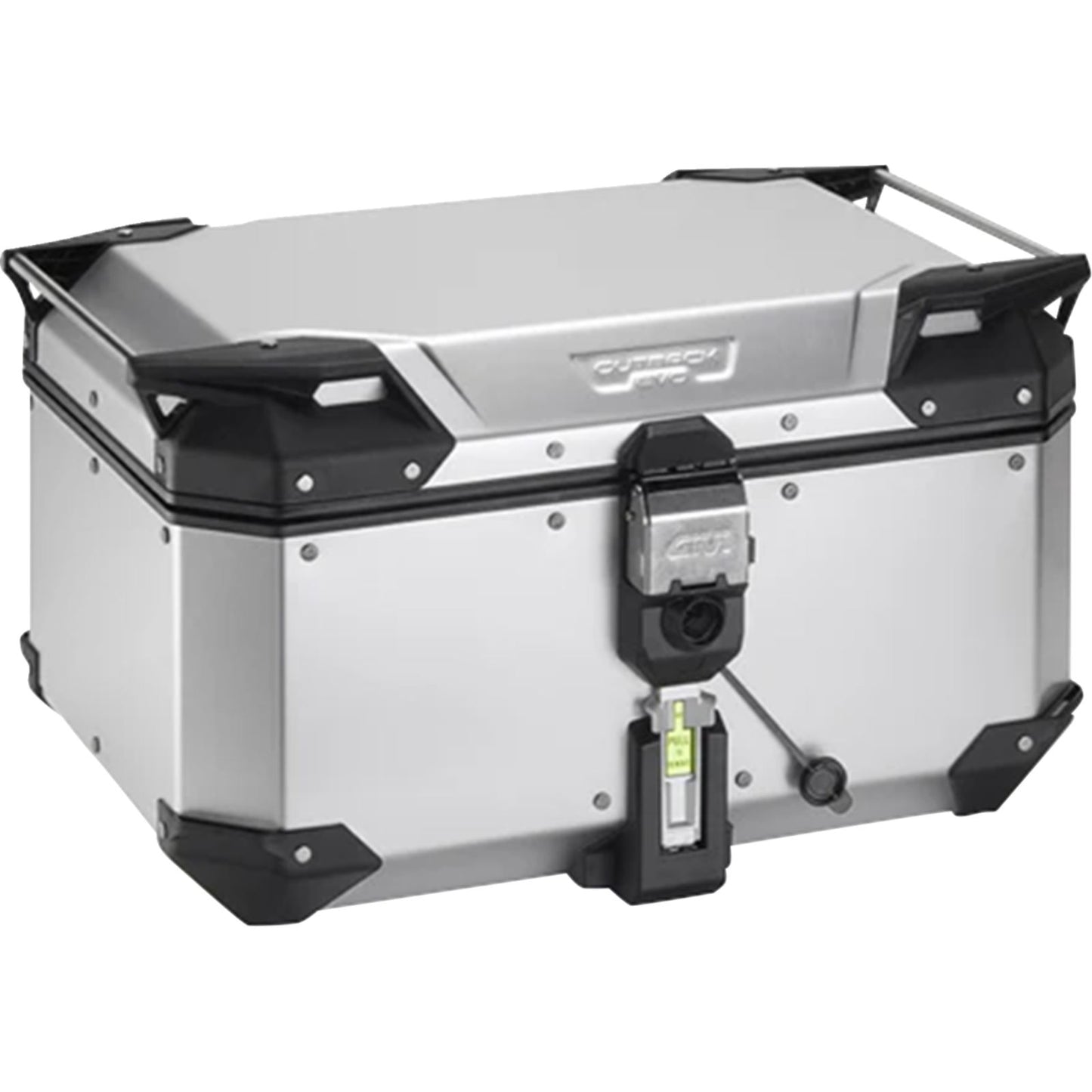 Givi Outback Evo Top Case - 58/Liter - Anodized Silver [MPN: OBKEV58AA]_2572540