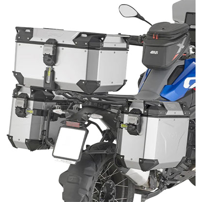 Givi Outback Evo Top Case - 58/Liter - Anodized Silver [MPN: OBKEV58AA]_2572605