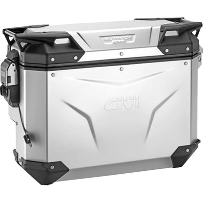 Givi Outback Evo Side Case - Right - 33/Liter - Silver Anodized [MPN: OBKEVS33AAR]_2572571