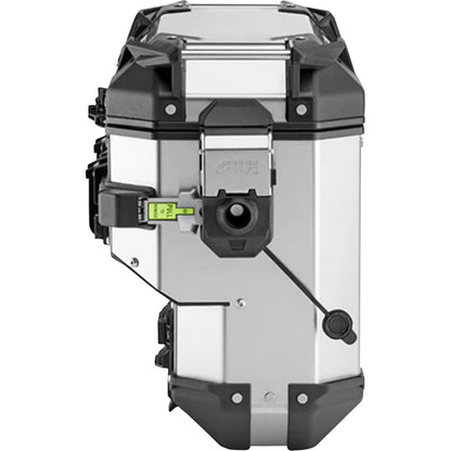 Givi Outback Evo Side Case - Right - 33/Liter - Silver [MPN: OBKEVS33AR]_2572557