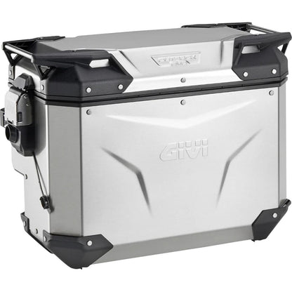 Givi Outback Evo Side Case - Right - 40/Liter - Silver [MPN: OBKEVS40AR]_2573636