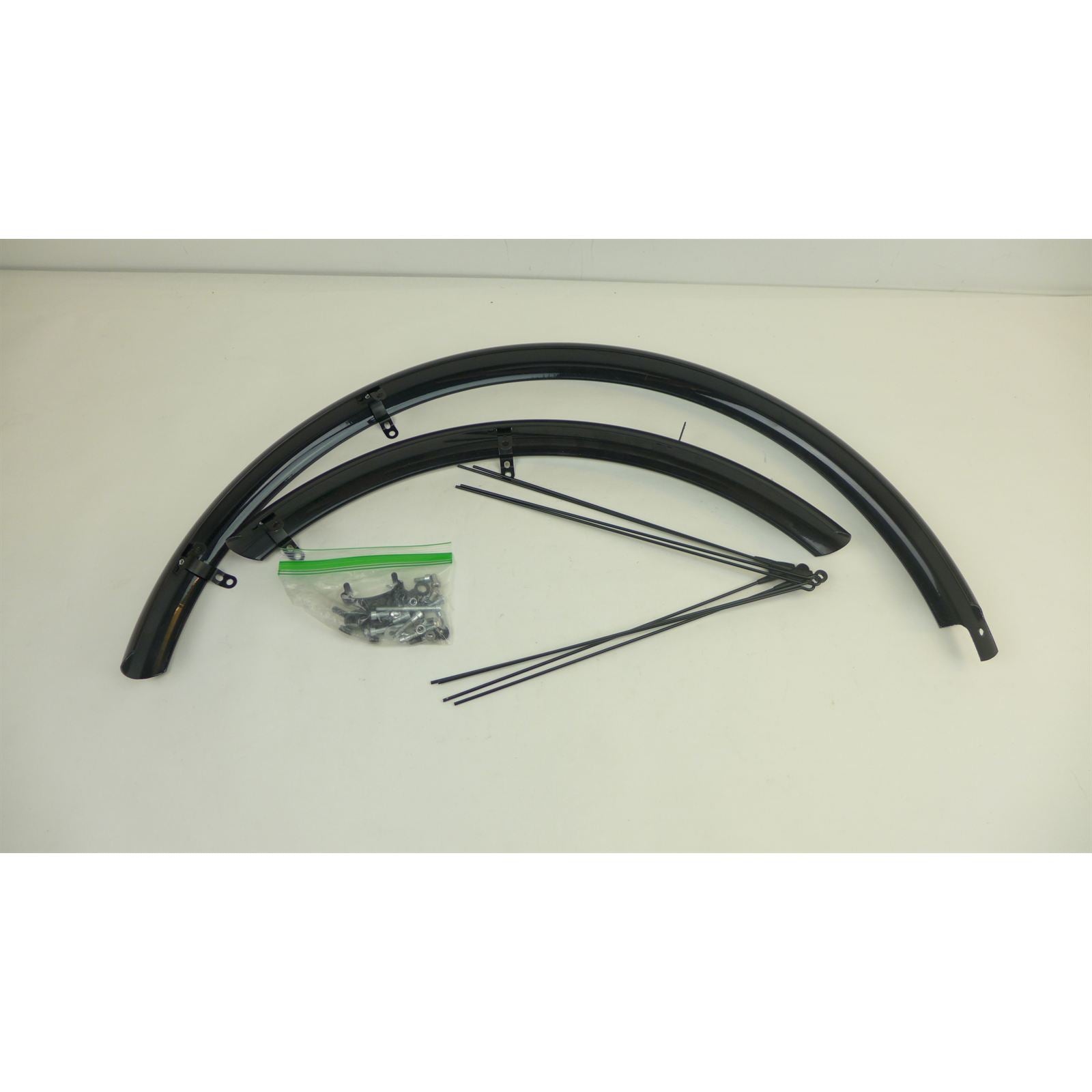 SKS Germany SKS B55 Bluemels Fender Set - 700x38-47, Black Matte OPEN BOX [MPN: FE0154]_2573988