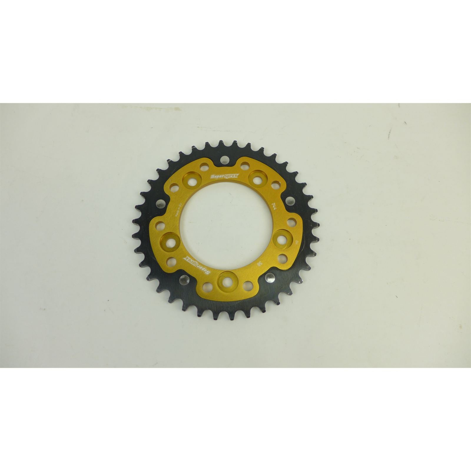 Supersprox Stealth Sprocket - 38-Tooth - Gold OPEN BOX [MPN: RST-744-38-GLD]_2573990