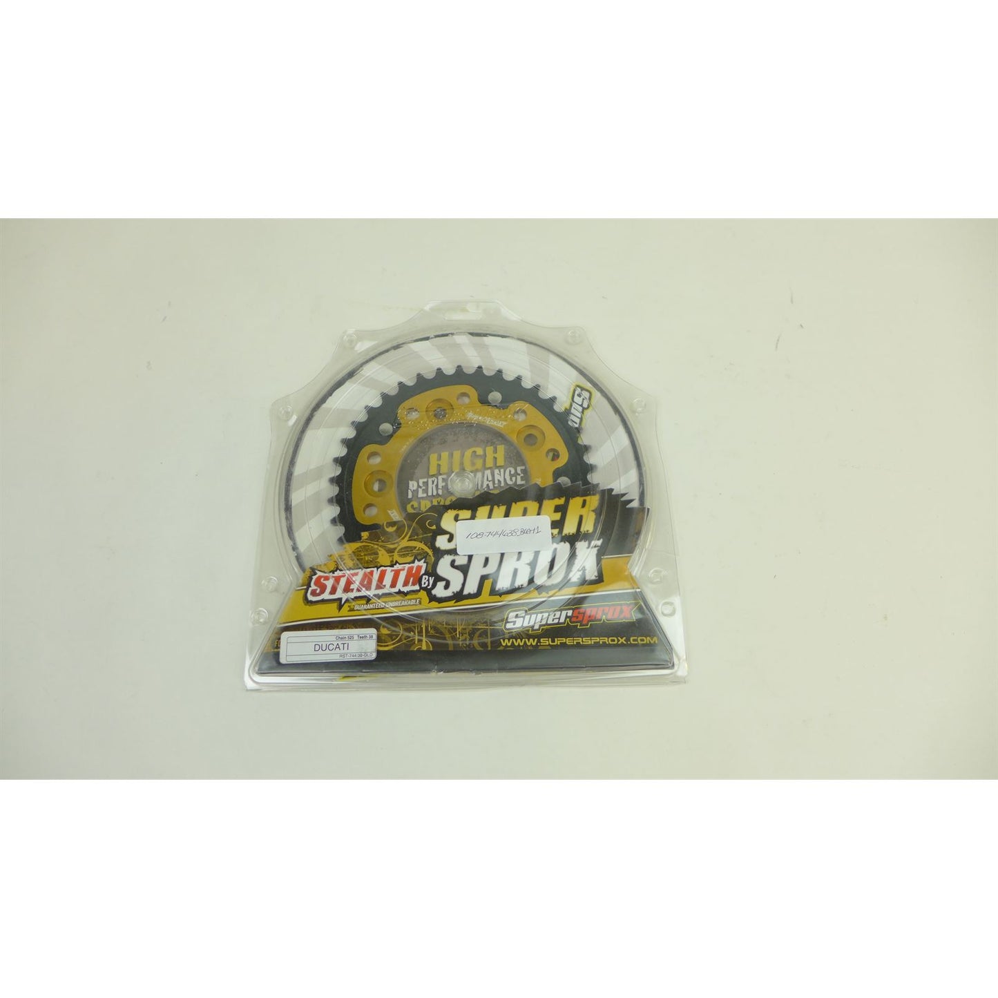 Supersprox Stealth Sprocket - 38-Tooth - Gold OPEN BOX [MPN: RST-744-38-GLD]_2573991