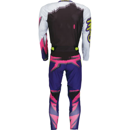 Moose Offroad Sahara LE Pants - White/Black/Purple_2576349