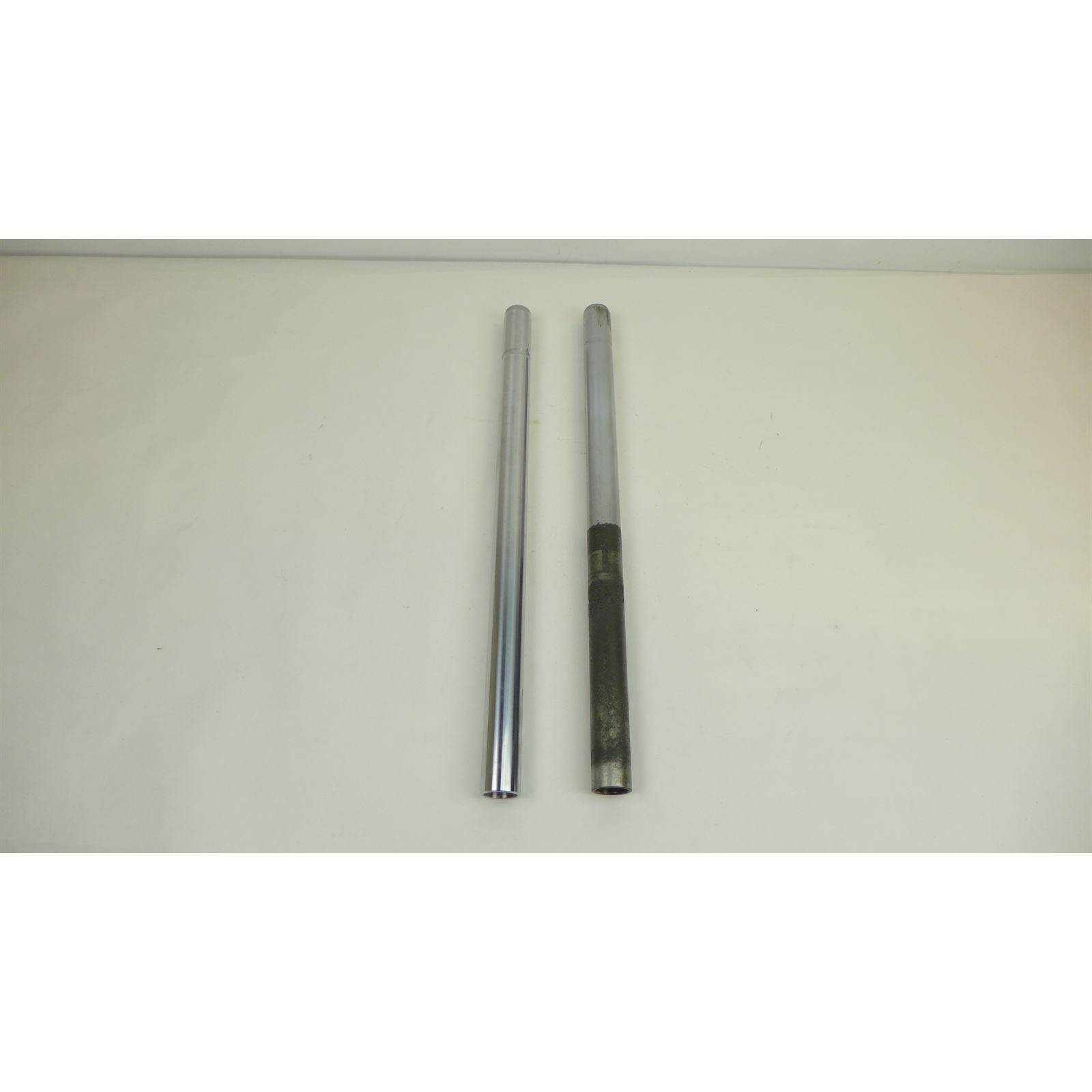 2FastMoto Chrome Fork Tubes 1"Shorter Than Stock for Honda PEN BOX [MPN: 51410-341-702]_2583019