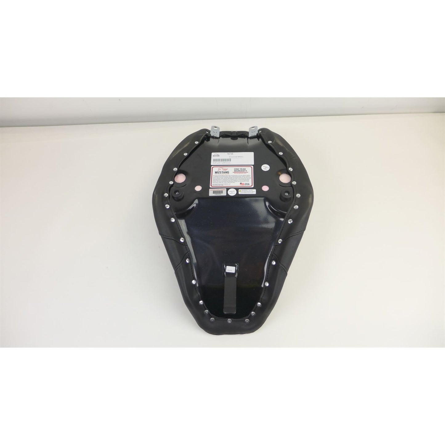 Mustang Motorcycle Products Solo Seat 14" W front, 11.5" W rear OPEN BOX [MPN: 76735]_2655840