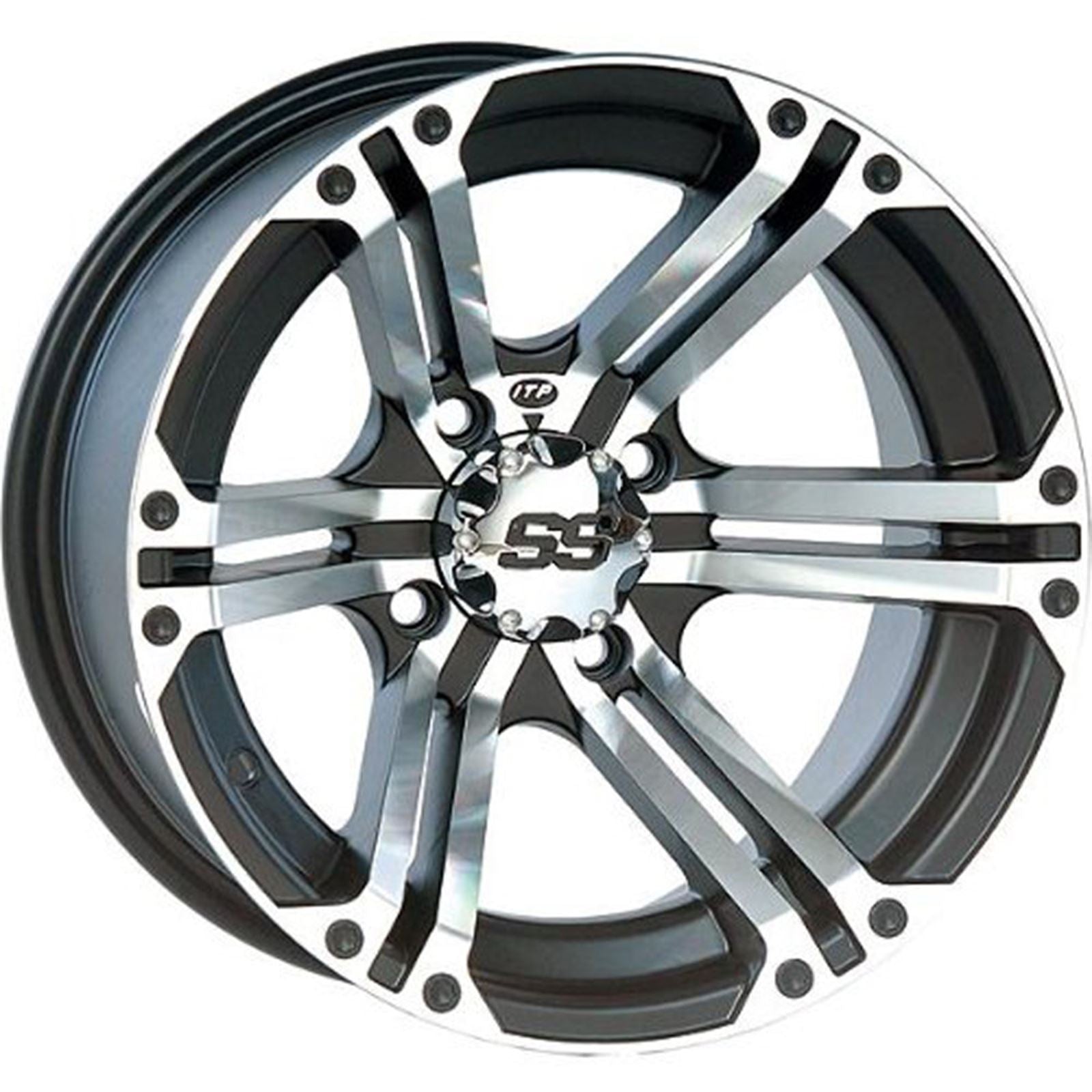 ITP SS212 Machined Wheel 12x7 4/156 4+3 1228366404B_595976