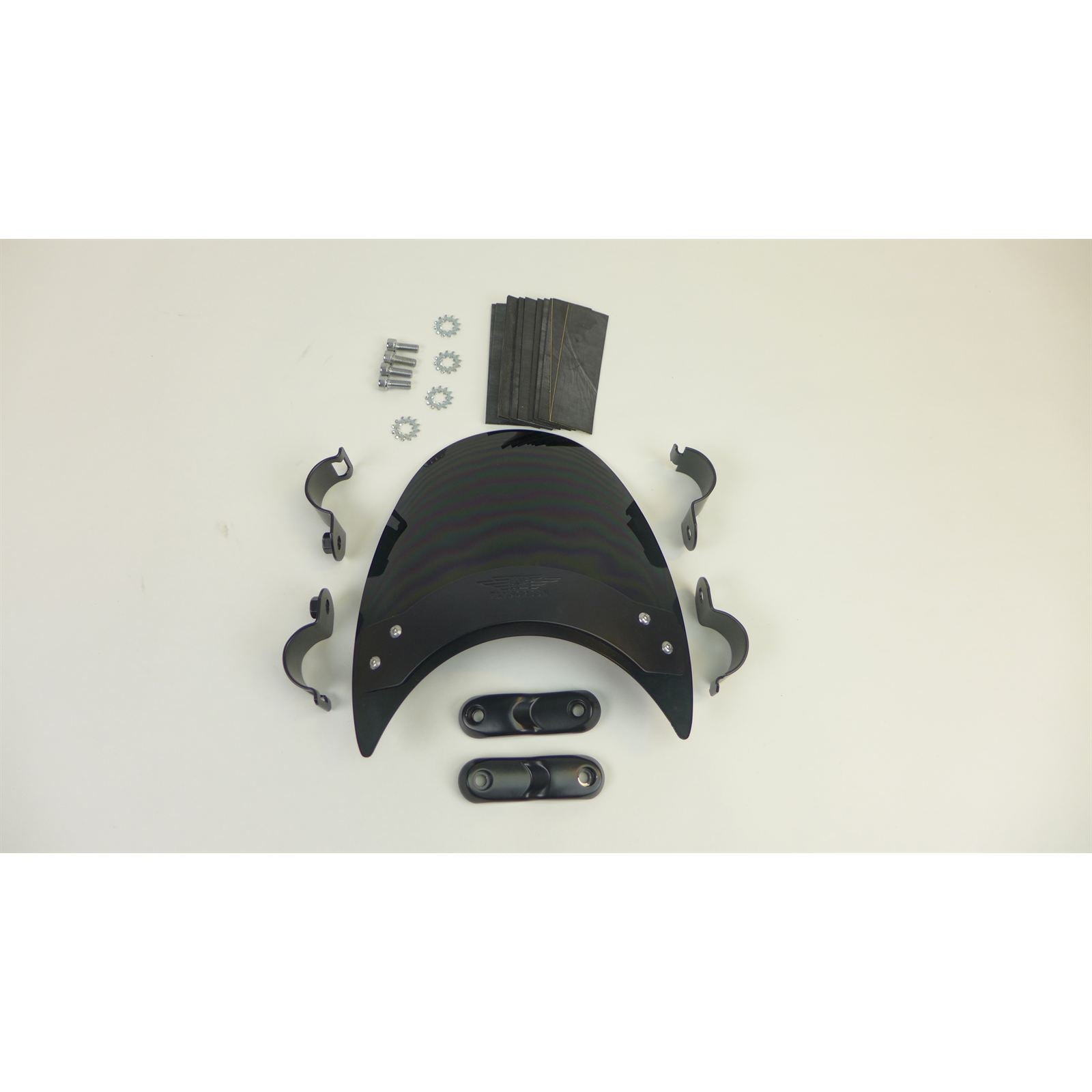 National Cycle Flyscreen Windscreen Dark Smoke Black Hardware OPEN BOX [MPN: N2531-002]_2655943