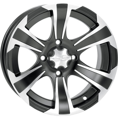 ITP SS312 Alloy Wheel - Rear - Black Machined - 14x8 - 4/110 - 3+5 1428446536B_397806