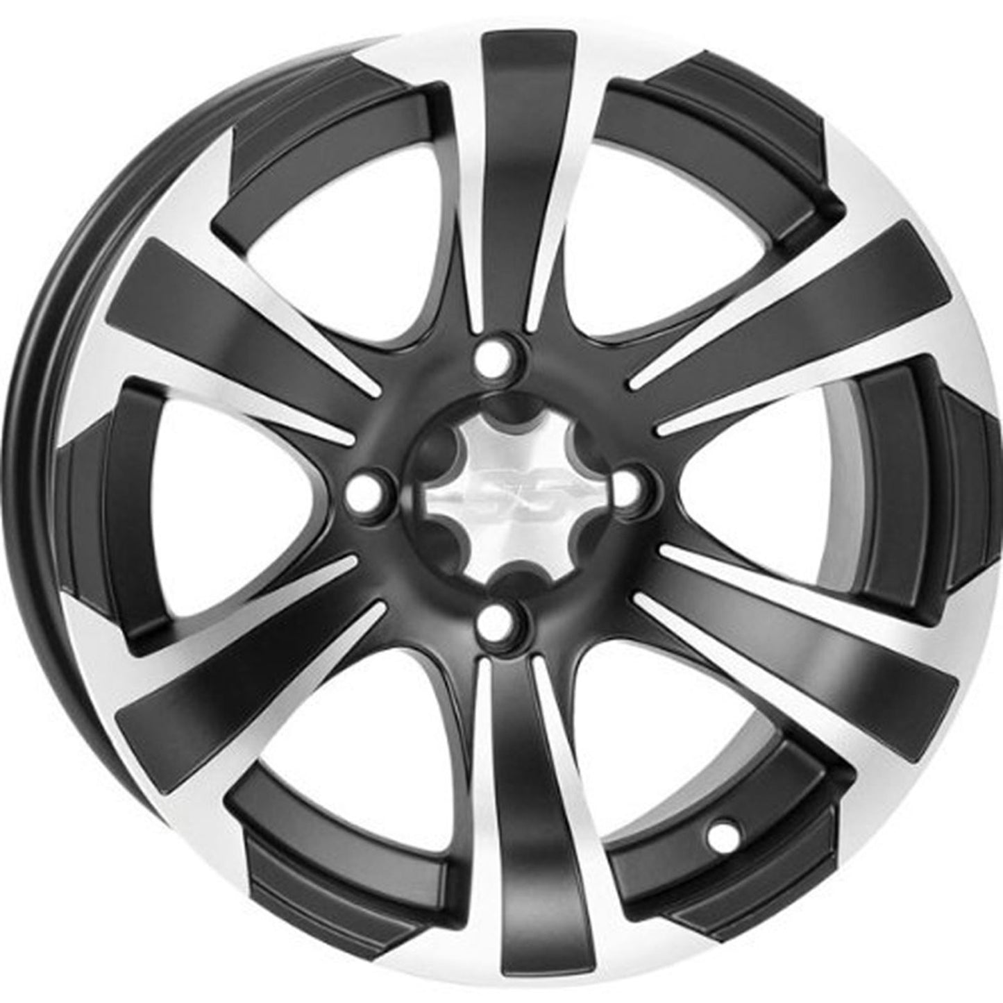 ITP SS312 Alloy Wheel - Front - Black Machined - 14x6 - 4/156 - 4+2 1428448536B_596017