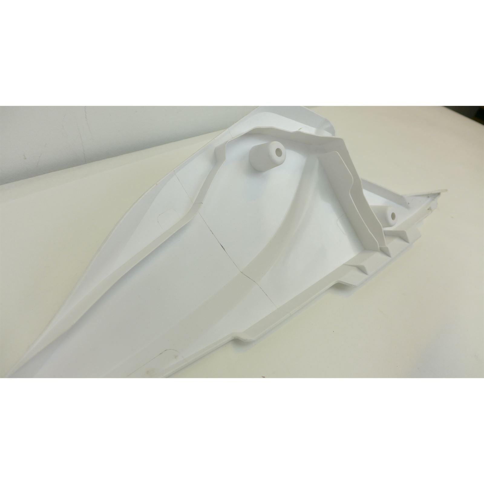 Polisport Rear Fender + Side Panels Restyling - White OPEN BOX [MPN: 8596300002]_2714806