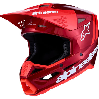 Alpinestars SM3 Helmet - Radium - Red/Red Fluo/White_2700803