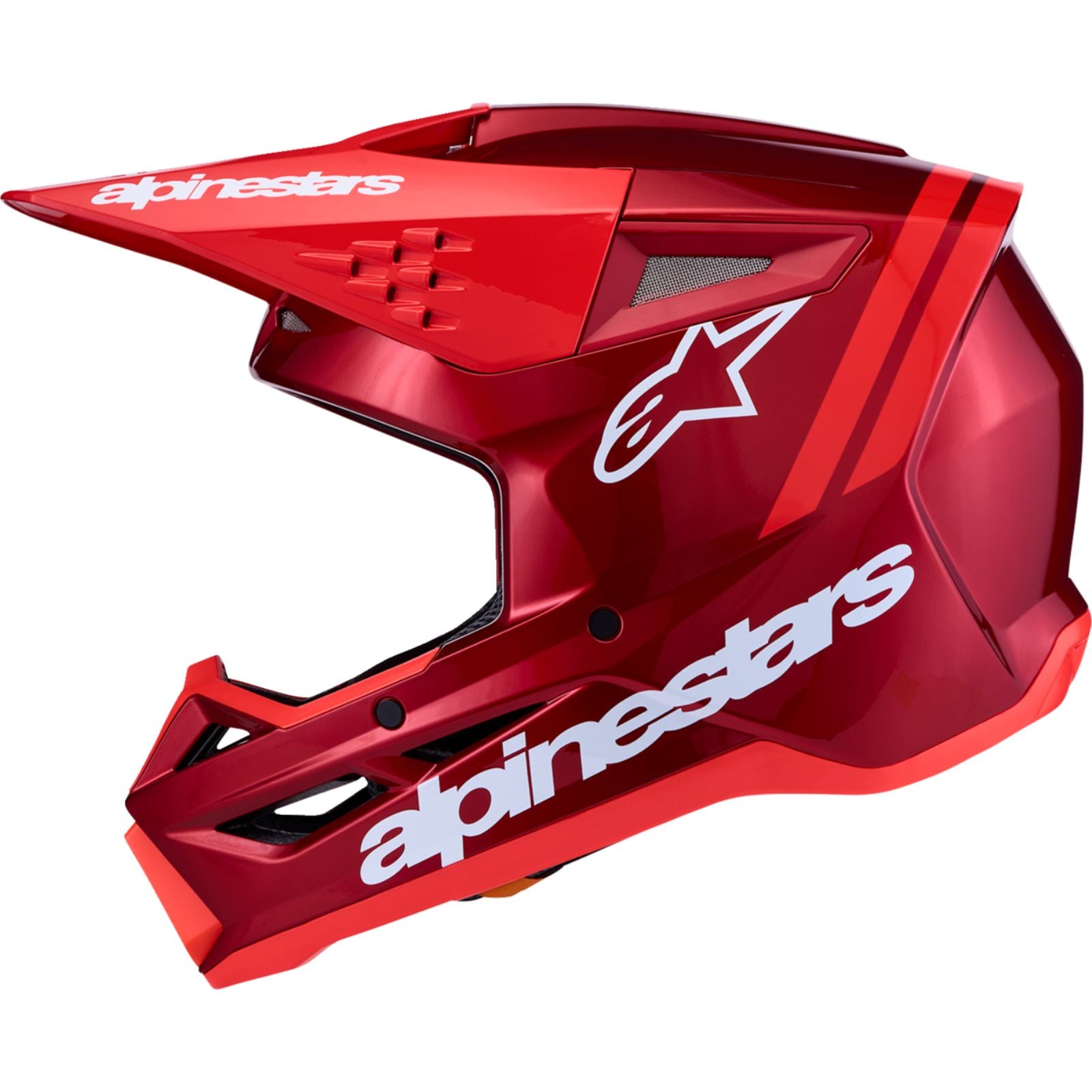 Alpinestars SM3 Helmet - Radium - Red/Red Fluo/White_2700804