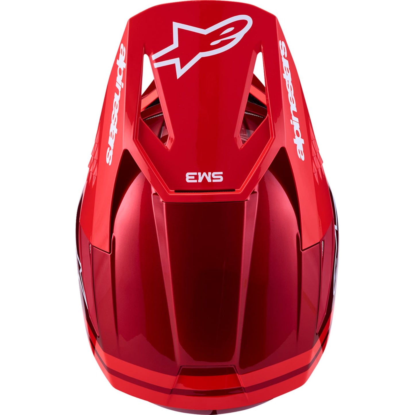 Alpinestars SM3 Helmet - Radium - Red/Red Fluo/White_2701540