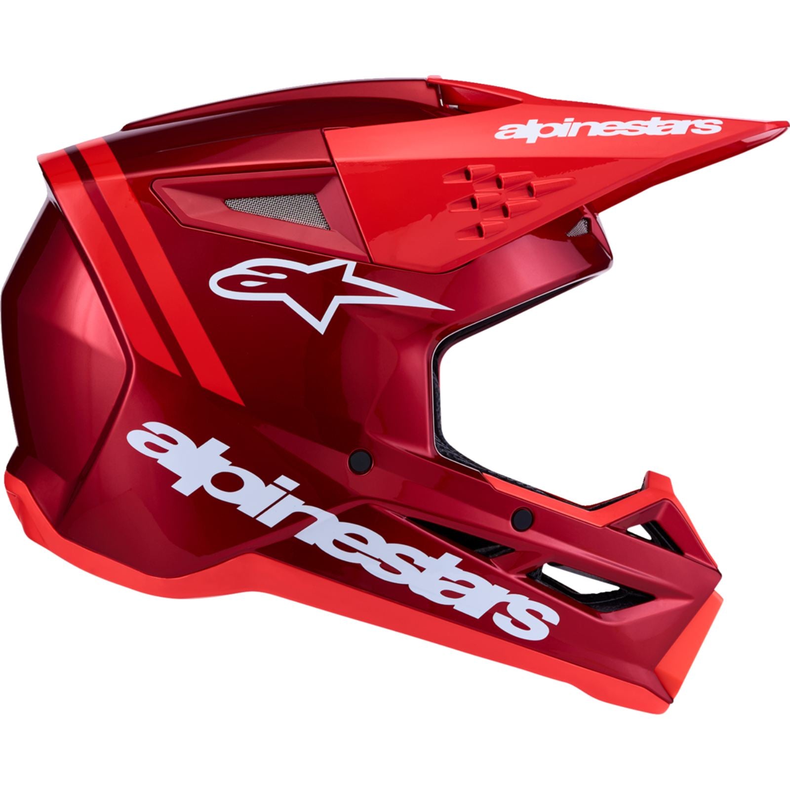 Alpinestars SM3 Helmet - Radium - Red/Red Fluo/White_2702374