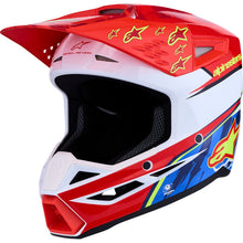 Alpinestars Youth SM3 Helmet - Falcon - Red Fluo/White/Blue/Yellow Fluo_2701633