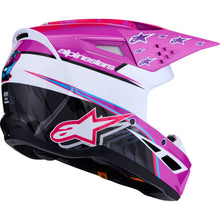 Alpinestars SM3 Helmet - Falcon - Purple/White/Black/Pink Fluo_2700787