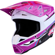 Alpinestars SM3 Helmet - Falcon - Purple/White/Black/Pink Fluo_2701284