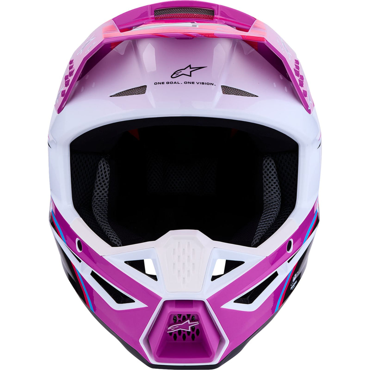 Alpinestars SM3 Helmet - Falcon - Purple/White/Black/Pink Fluo_2701774