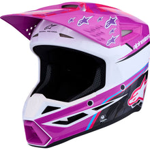 Alpinestars Youth SM3 Helmet - Falcon - Purple/White/Black/Pink Fluo_2702071