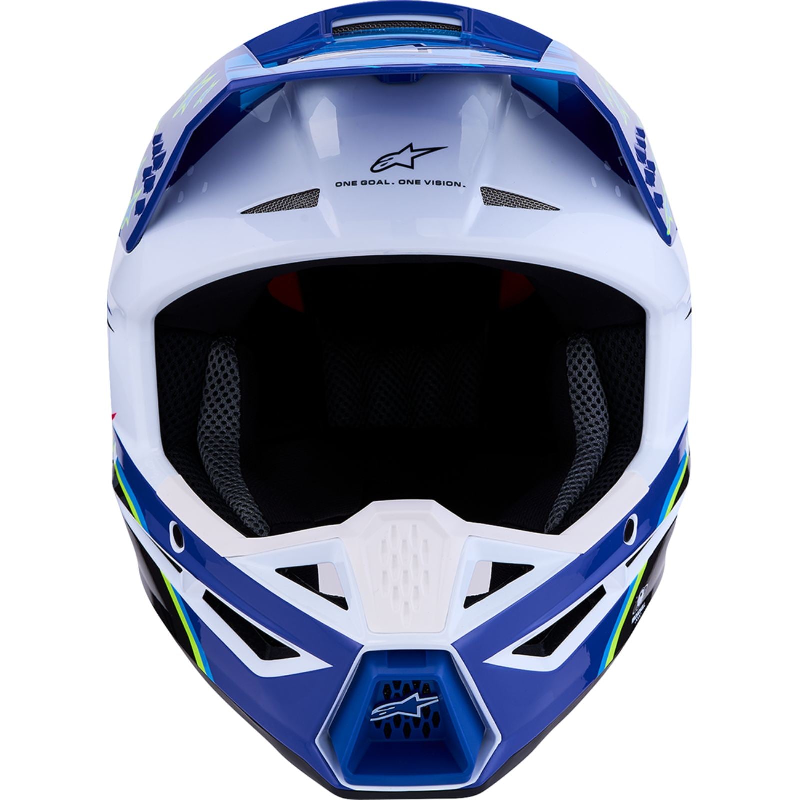 Alpinestars SM3 Helmet - Falcon - Blue/White/Black/Pink Fluo_2700772