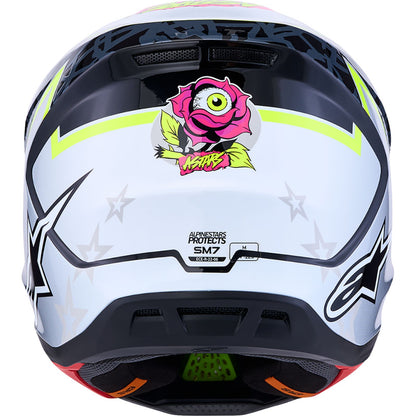 Alpinestars SM7 Helmet - Blaster - Black/Gray/White/Yellow Fluo_2701529