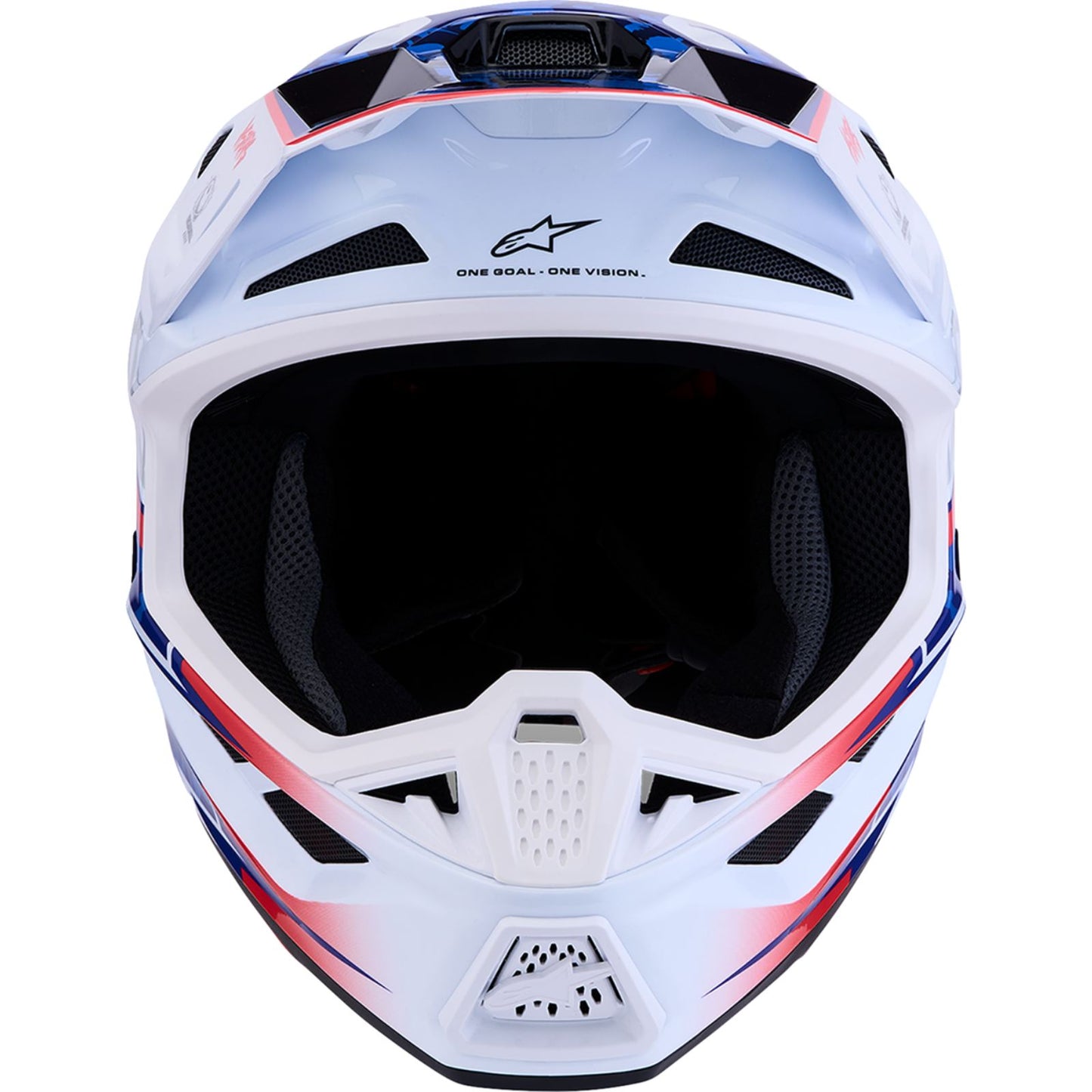 Alpinestars SM7 Helmet - Blaster - White/Blue/Red_2702090