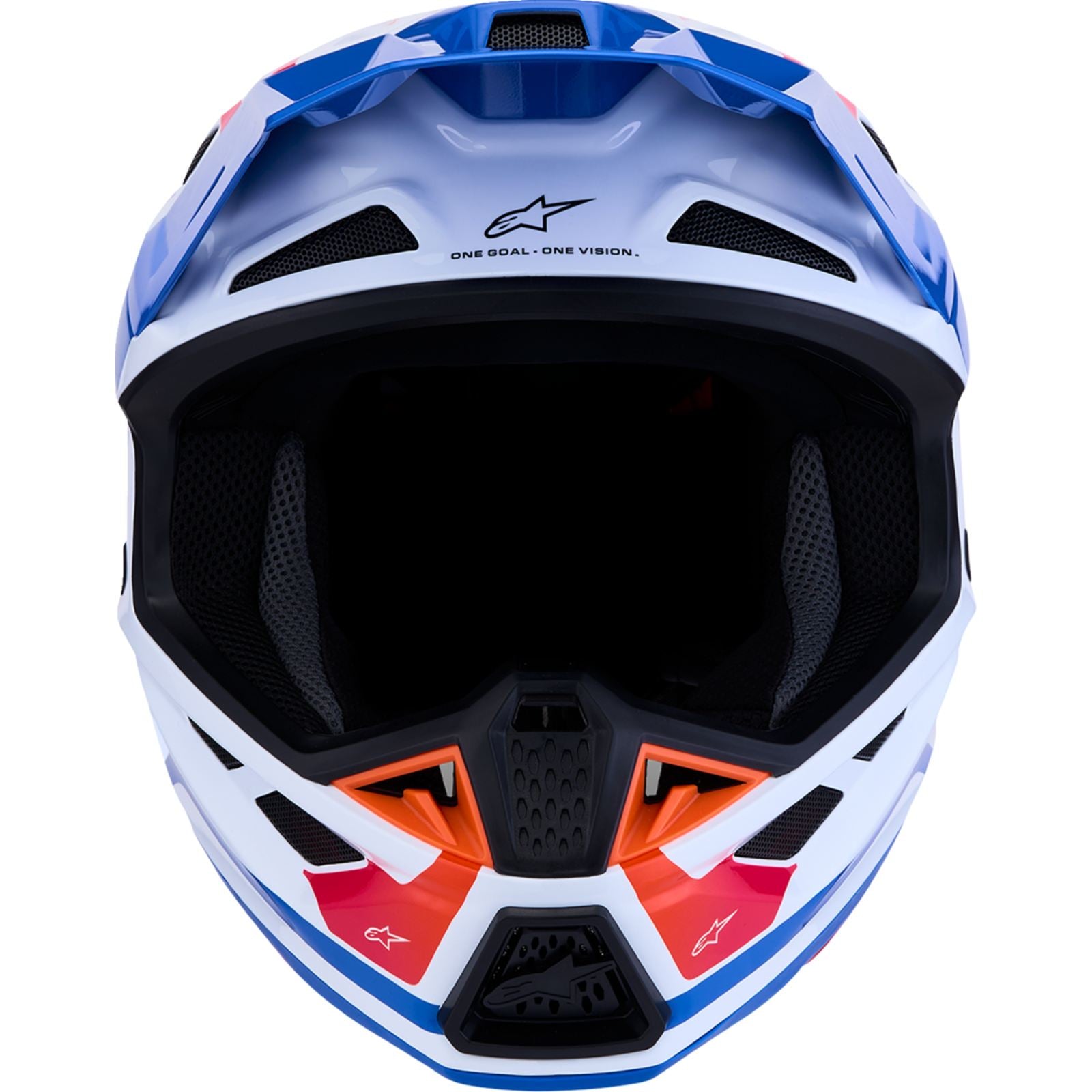 Alpinestars SM7 Helmet - Core - White/Blue/Orange/Pink_2701680