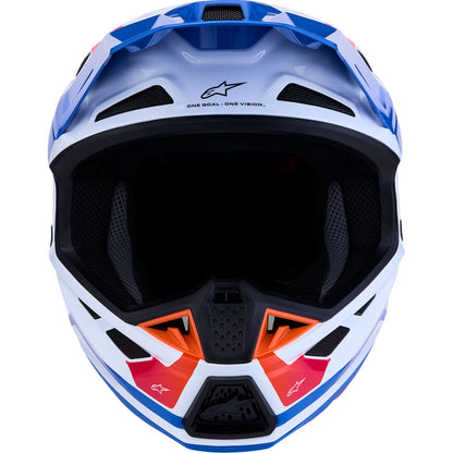 Alpinestars SM7 Helmet - Core - White/Blue/Orange/Pink_2701680