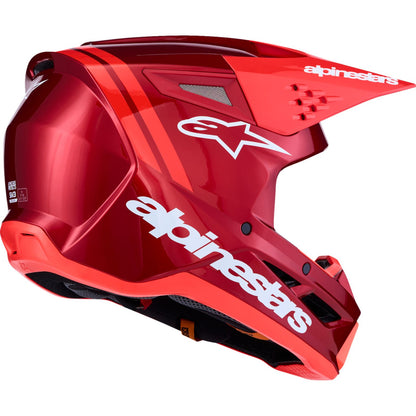 Alpinestars SM3 Helmet - Radium - Red/Red Fluo/White - XS [MPN: 8300826-3216-XS]_2701877
