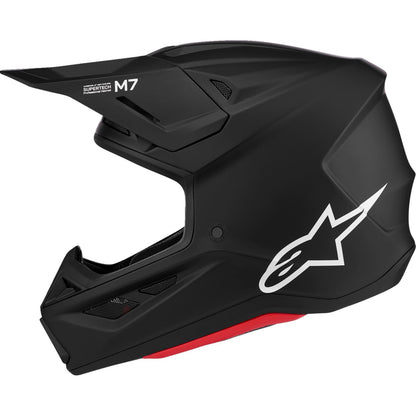 Alpinestars SM7 Helmet - Solid - Matte Black_2701991