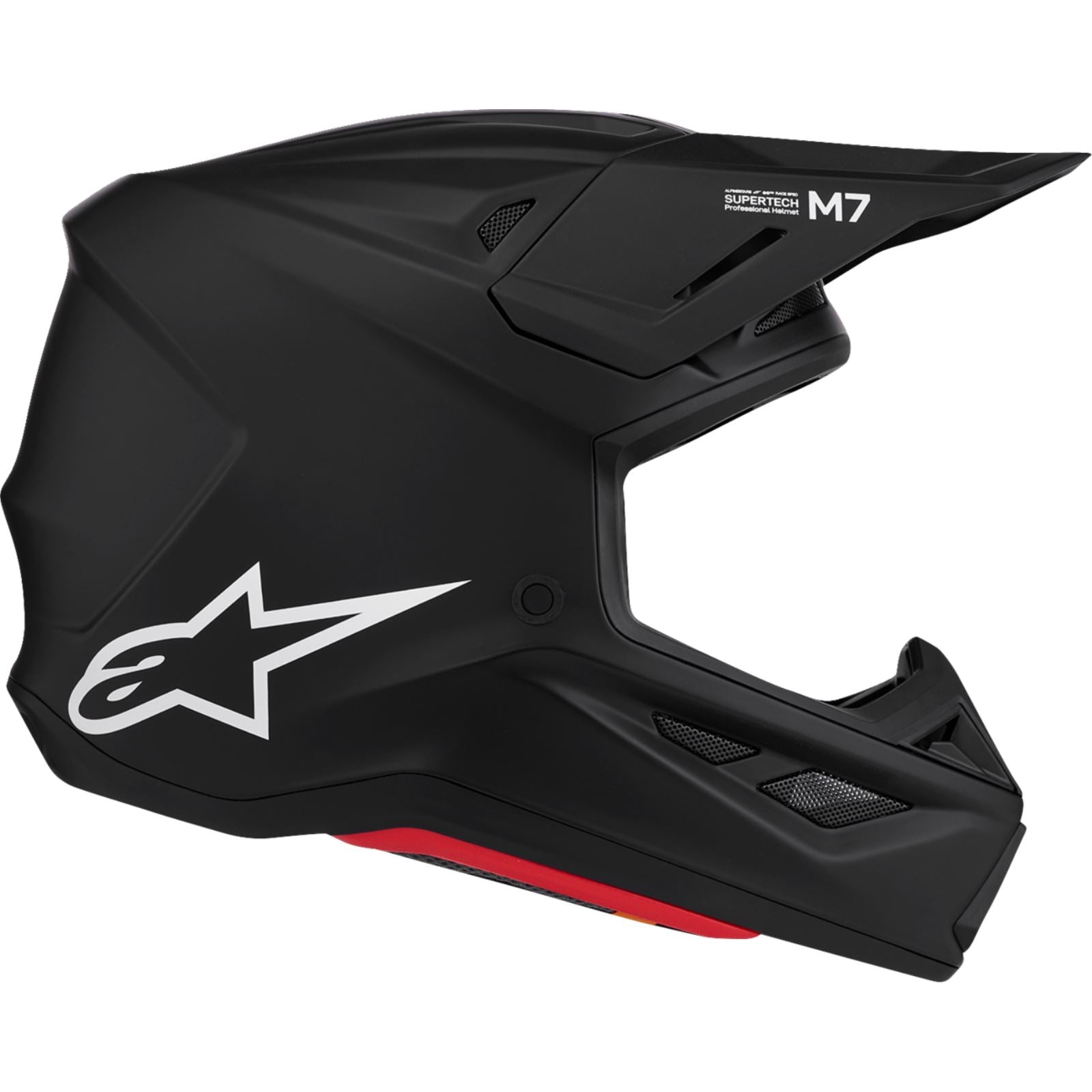 Alpinestars SM7 Helmet - Solid - Matte Black_2702224