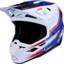 Alpinestars SM7 Helmet - Blaster - White/Blue/Red - XS [MPN: 8301627-2217-XS]_2700826