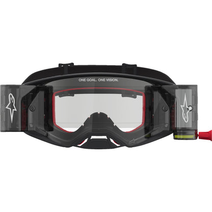 Alpinestars Supertech Goggles - Firma - Roll-Off - Black/Silver - Clear Lens [MPN: 5100227-1742]_2701935