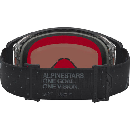Alpinestars Supertech Goggles - Cloak - Black - Silver Mirror Lens [MPN: 5100427-1456]_2701965