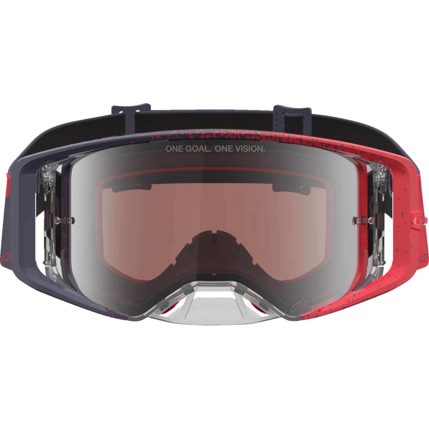 Alpinestars Supertech Goggles - Hiten - Black/Red - Silver Mirror Lens [MPN: 5100527-1434]_2701751