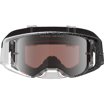 Alpinestars Supertech Goggles - Hiten - White/Black - Silver Mirror Lens [MPN: 5100527-2094]_2702362