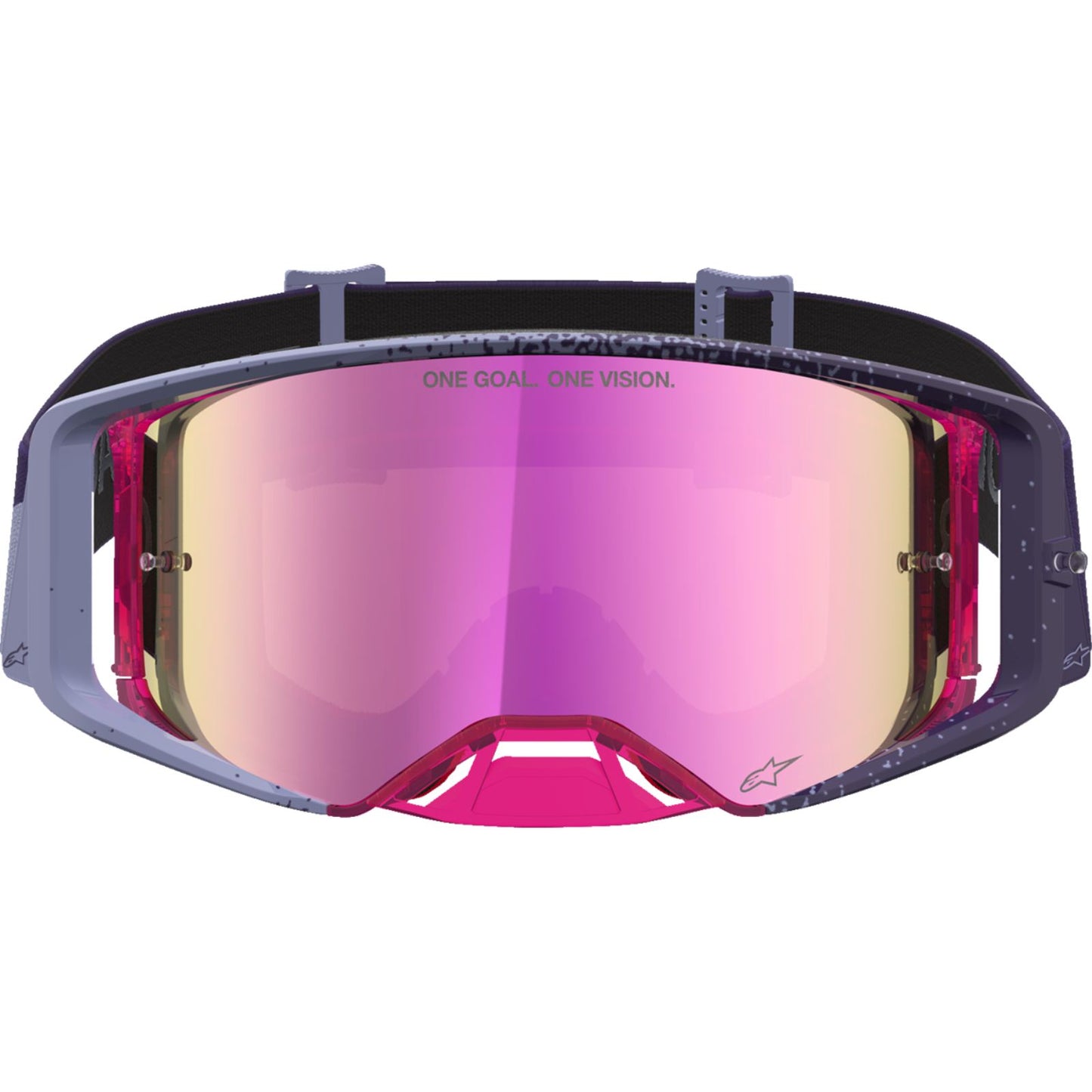 Alpinestars Supertech Goggles - Hiten - Purple/Red - Pink Mirror Lens [MPN: 5100527-3229]_2700918