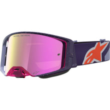 Alpinestars Supertech Goggles - Hiten - Purple/Red - Pink Mirror Lens [MPN: 5100527-3229]_2702234